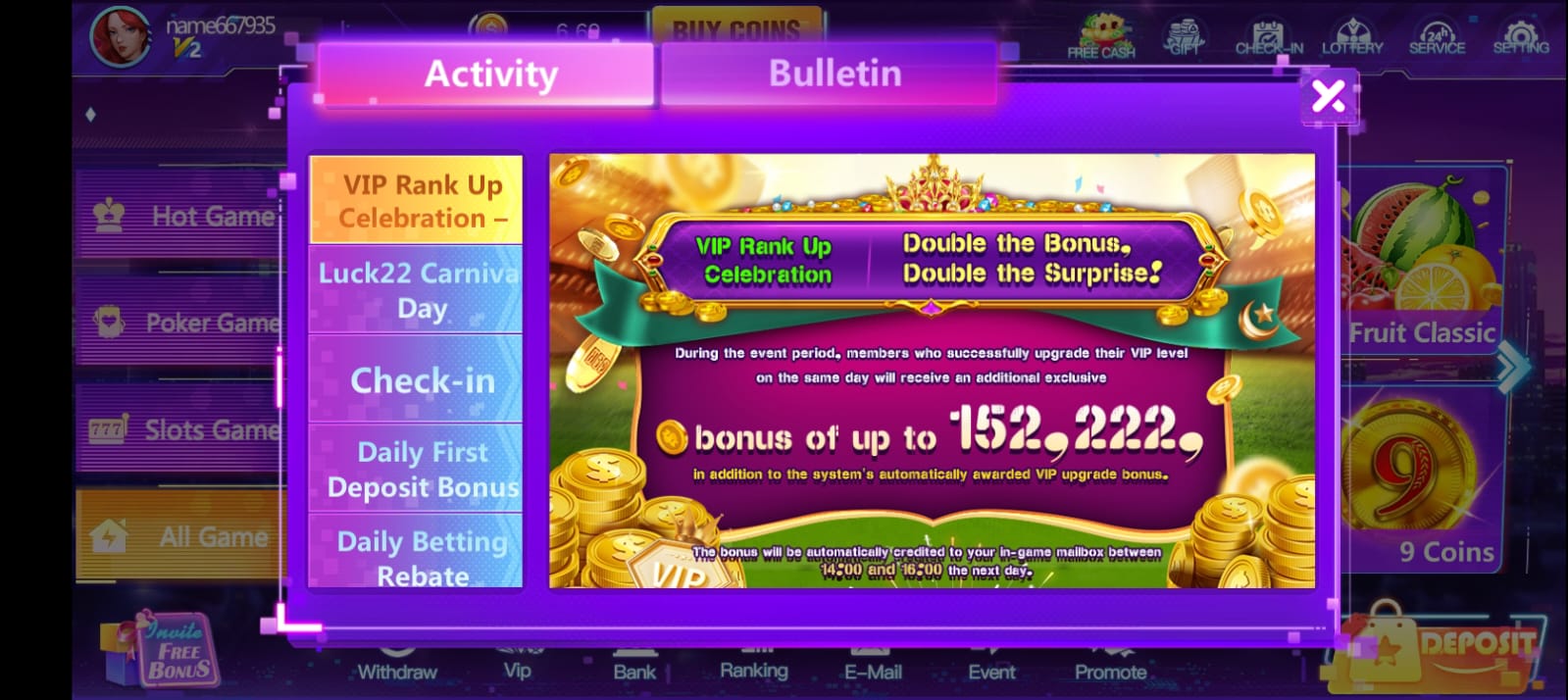 bonus