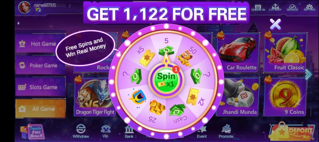 free spin