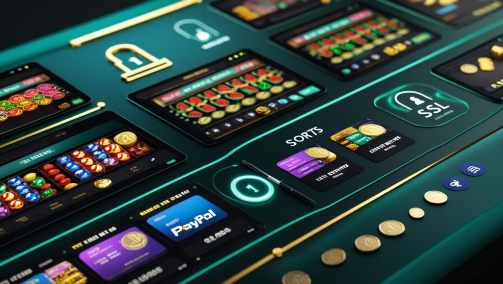 Is Luck 22 Game Safe – secure online casino dashboard with slots and live games
