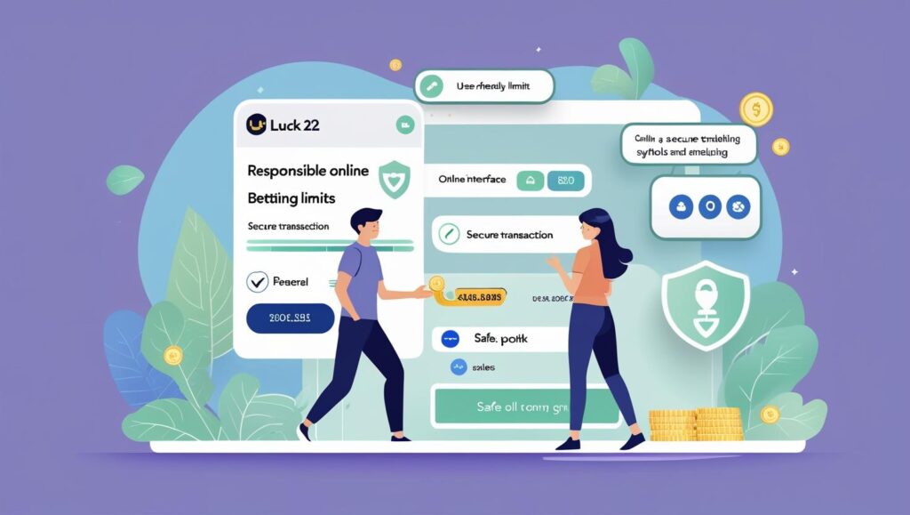Responsible Luck 22 Game Gambling practices, including setting betting limits and safe online transactions for Luck 22 Game Gambling